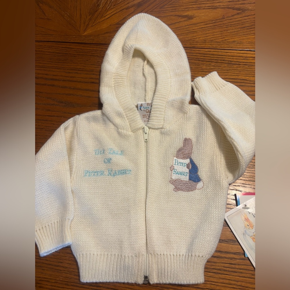 NWT Peter Rabbit 6m Sweater